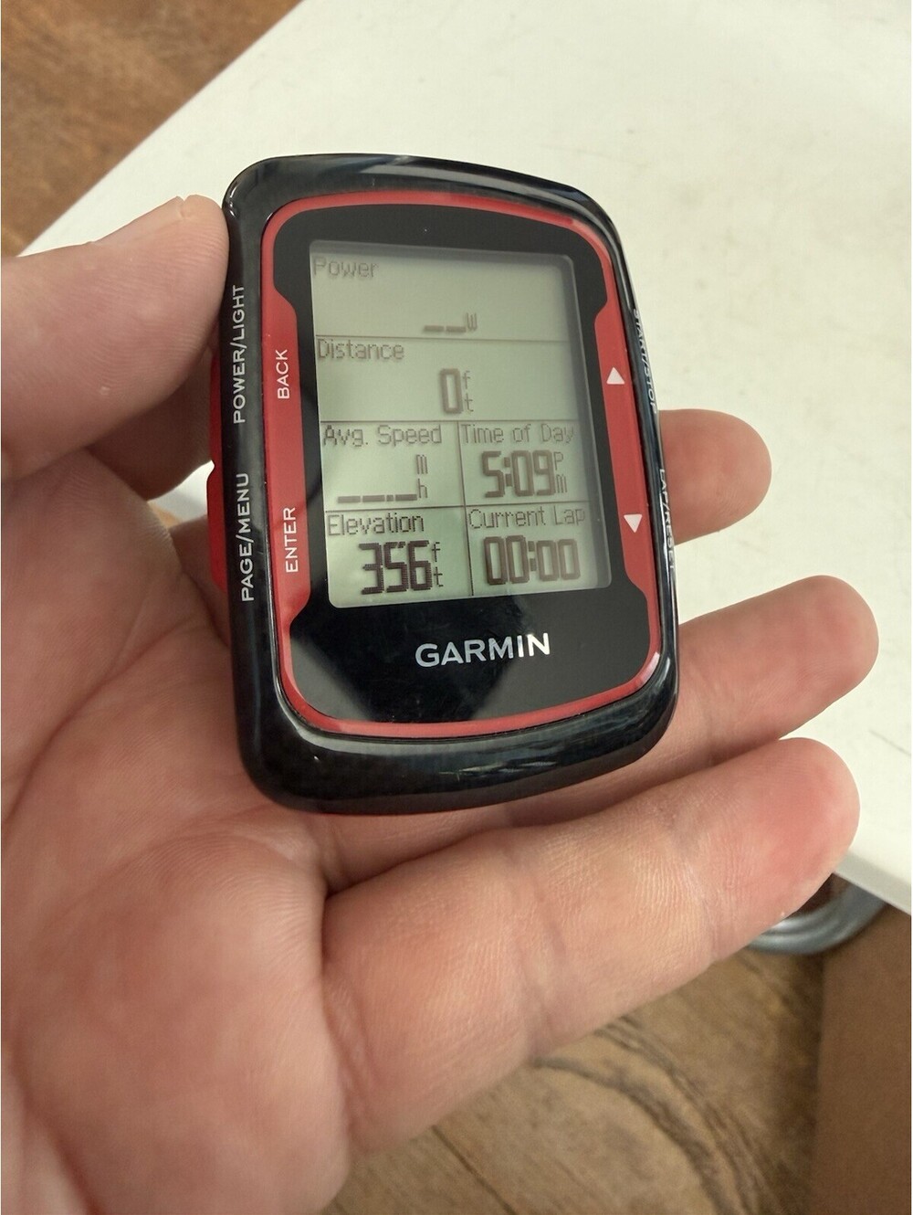 Garmin Edge 500 GPS Cycling Computer red/black , No Mount Or USB Cord , Working